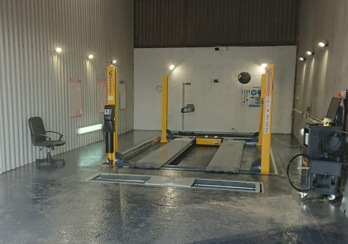 RJR MOT testing bay